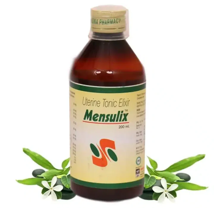 Mensulix Syrup – (Menstrual Regulator)