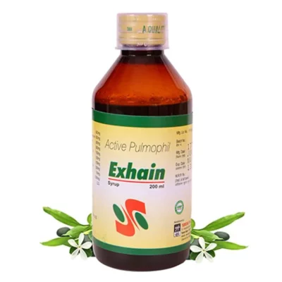 Exhain Syrup – (Herbal Expectorant)